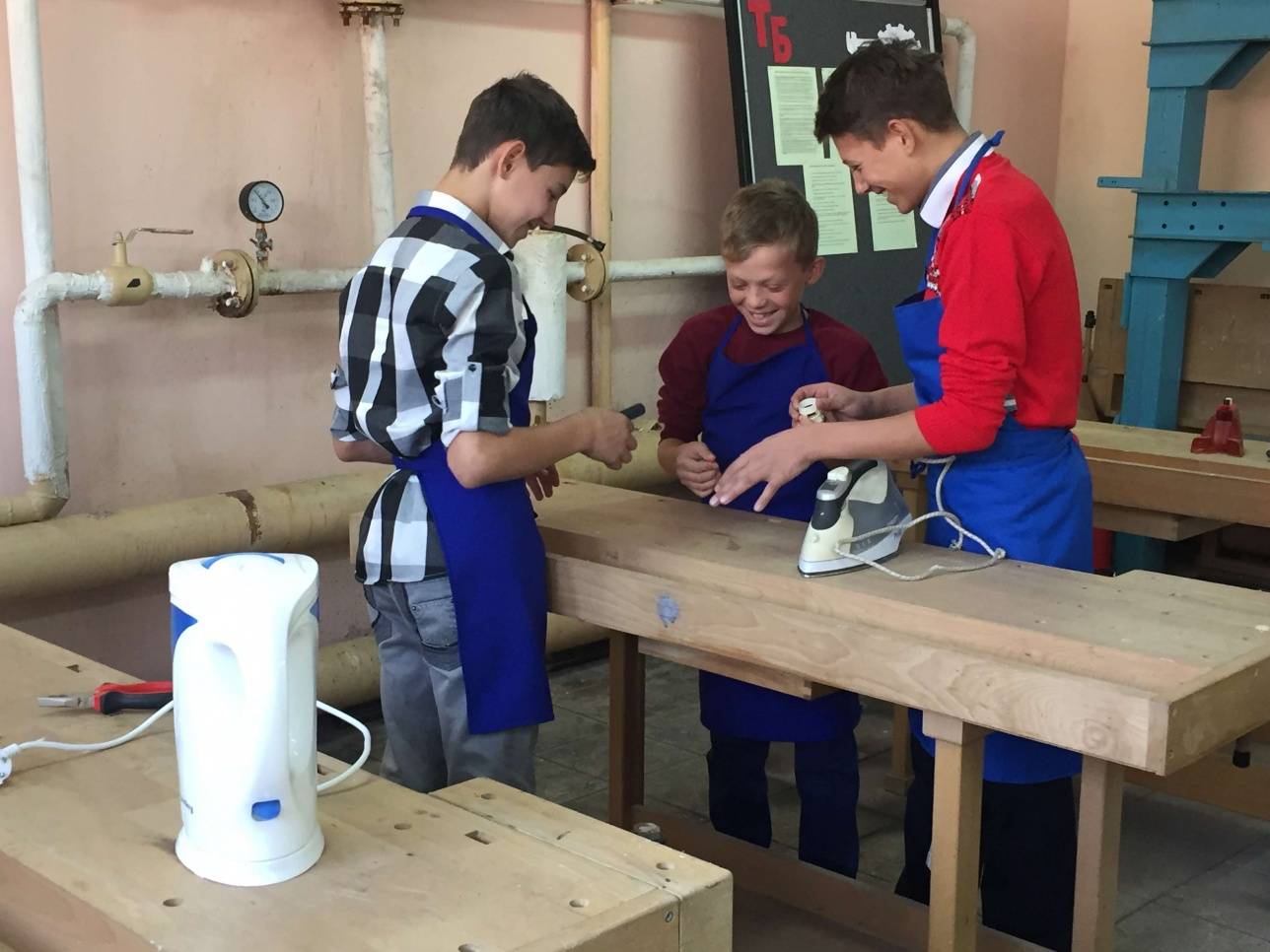 Общественная мастерская на базе детского дома Акимата Астаны