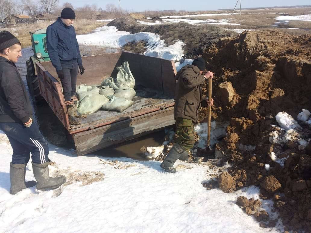 В СКО паводки начались раньше, чем обычно