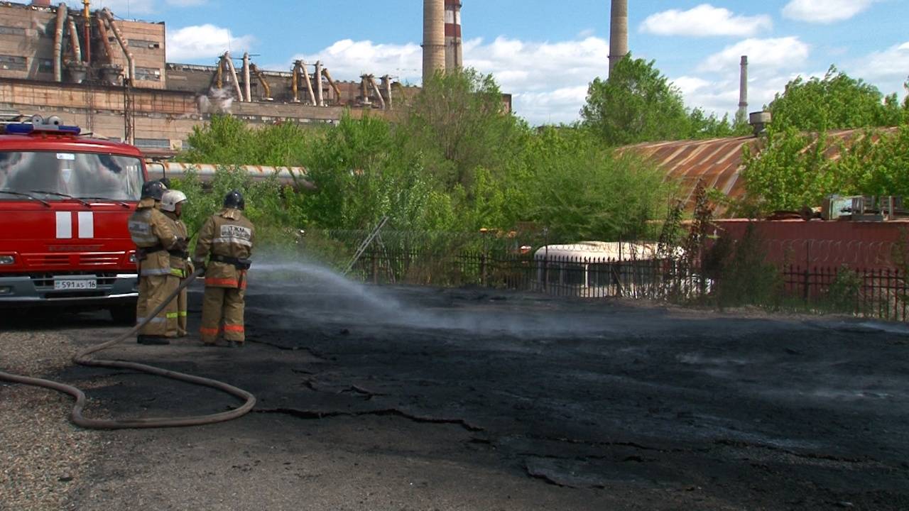 Пожар на ТЭЦ Усть-каменогорска