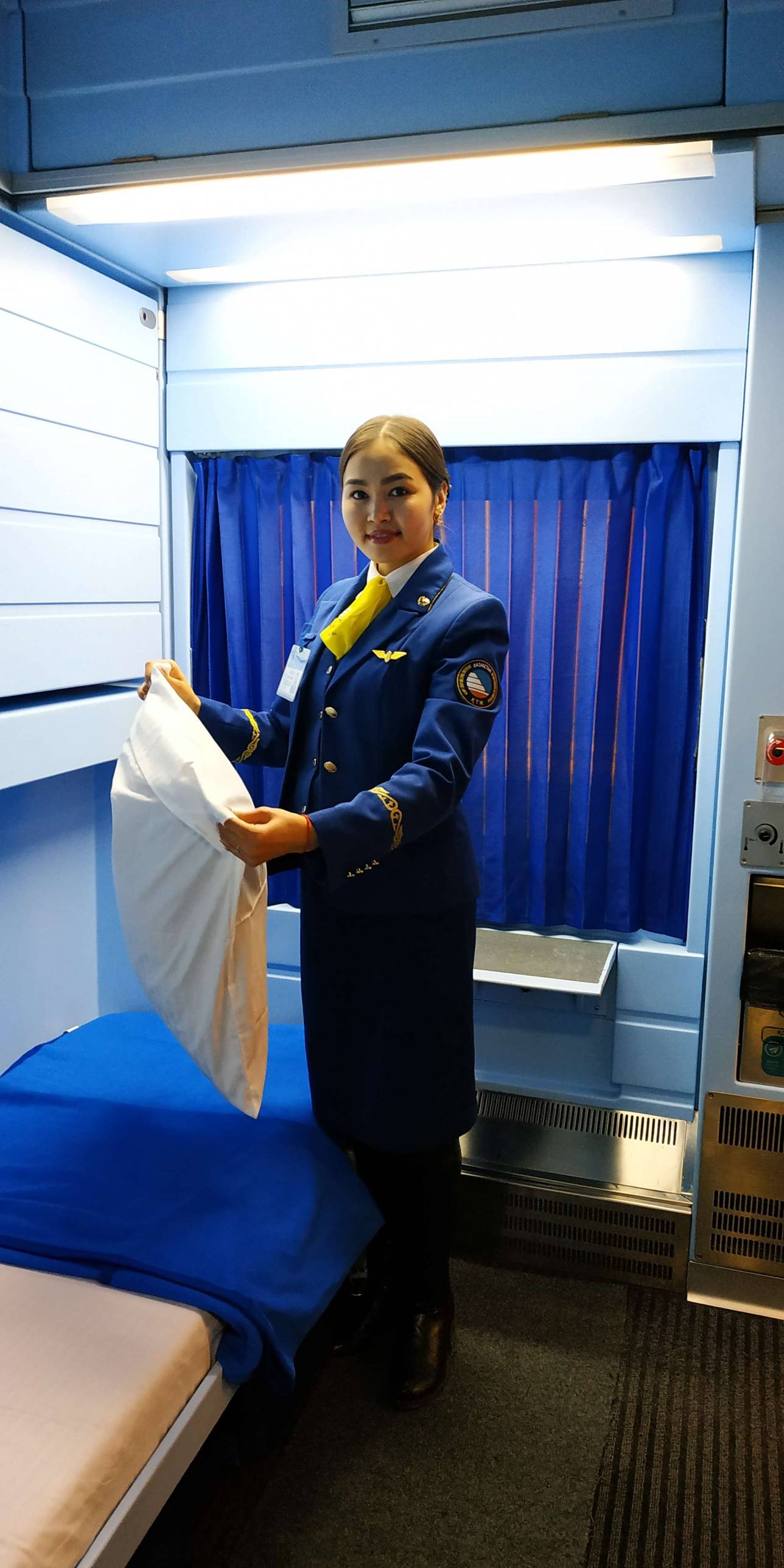 Новые комплекты белья в поездах продемонстрировали "Пассажирские перевозки"