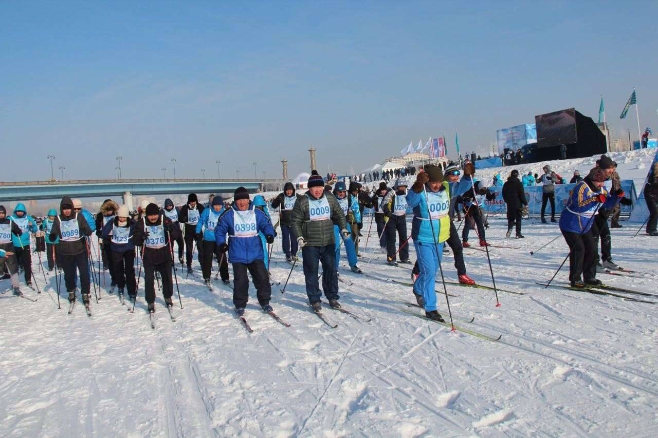 18 по счёту лыжный фестиваль прошёл в Астане.