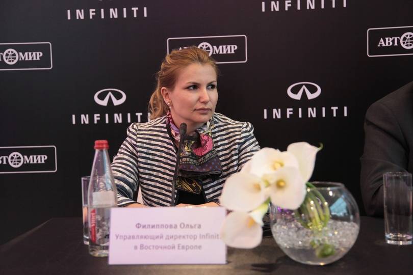 Управляющий директор Infiniti по Восточной Европе Ольга Филиппова уверена, что их машины получат популярность в Казахстане