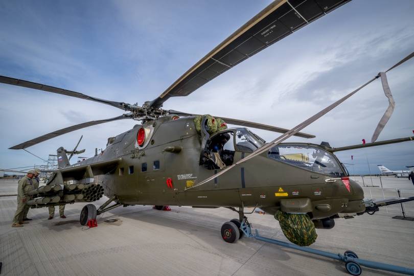 Боевой ударный вертолёт нового поколения Ми-35