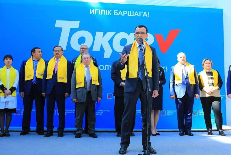 Встреча с избирателями в Кокшетау